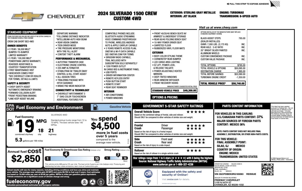 2024 Chevrolet Silverado 1500 Image 3