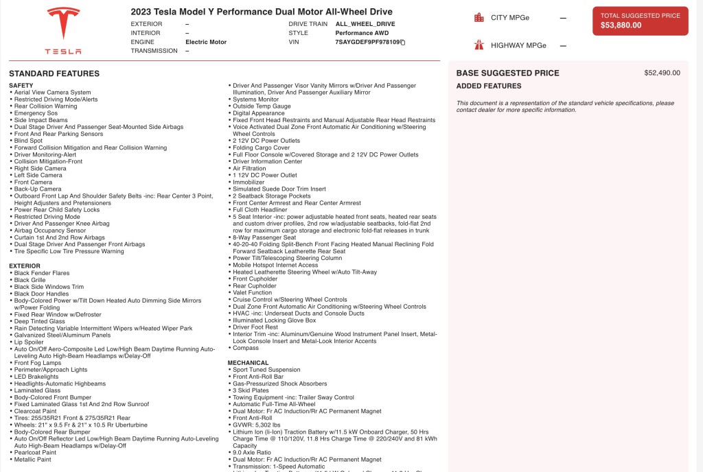 2023 Tesla Model Y Image 3