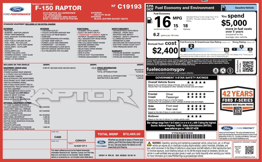 2019 Ford F-150 Image 7