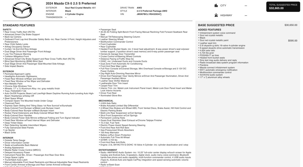 2024 Mazda CX-5 Image 11