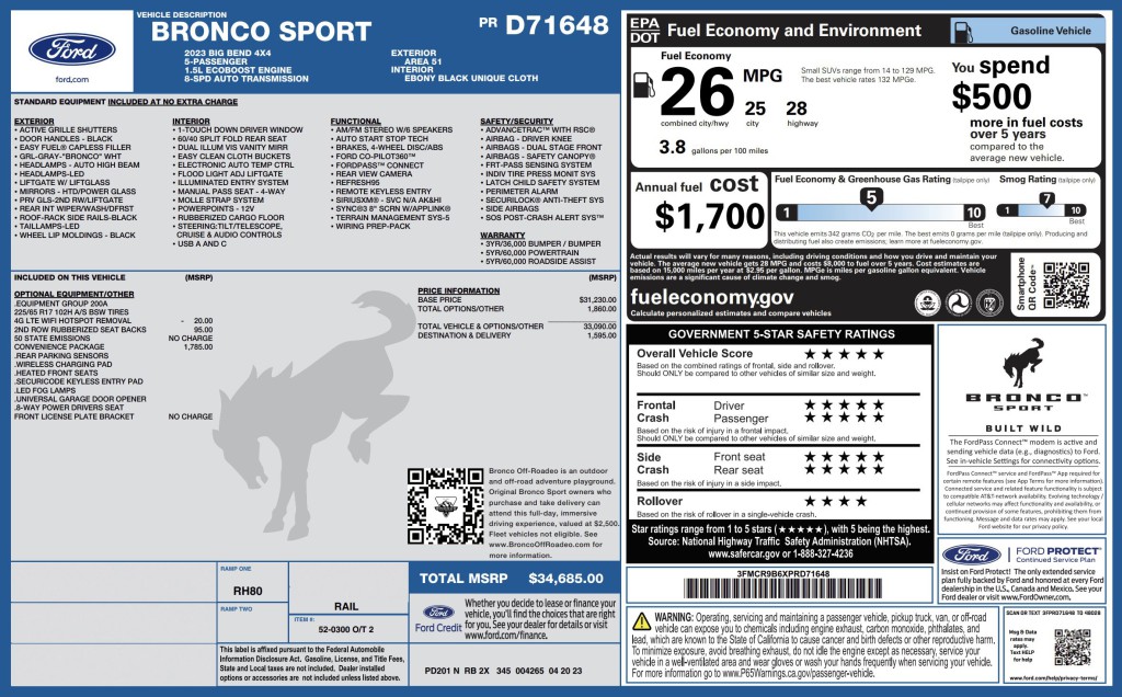 2023 Ford Bronco Image 11