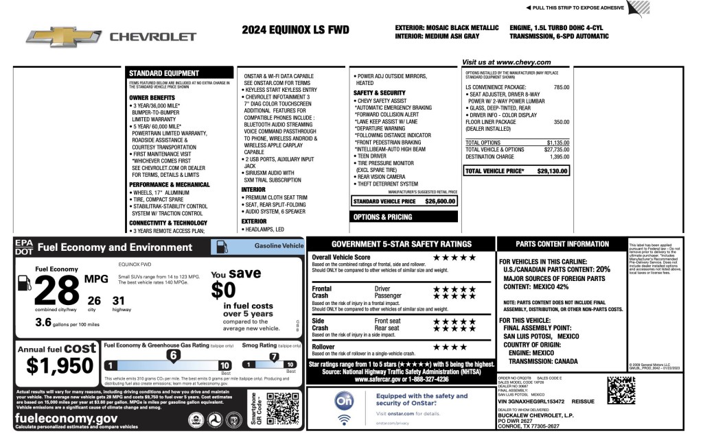2024 Chevrolet Equinox Image 11