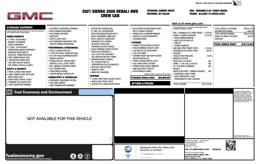 2021 GMC Sierra 2500 Image 3