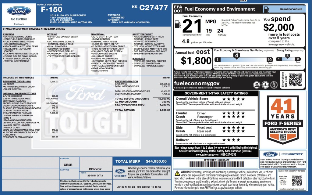 2019 Ford F-150 Image 3