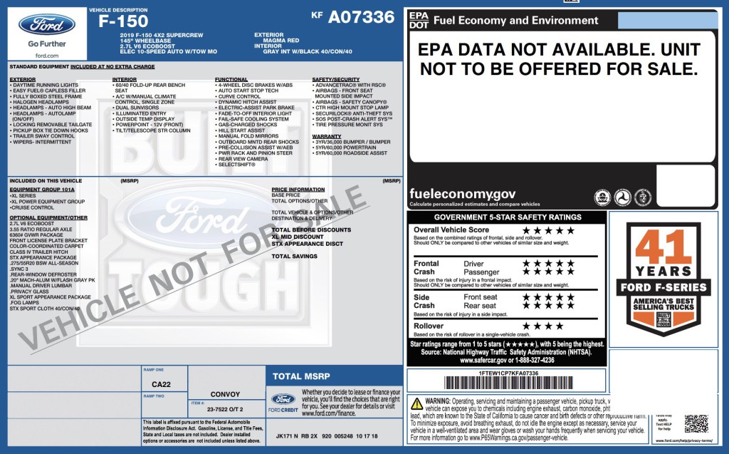 2019 Ford F-150 Image 3