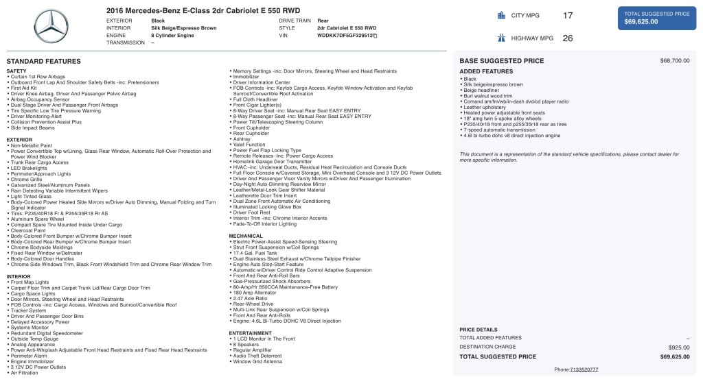 2016 Mercedes-Benz E-Class Image 6