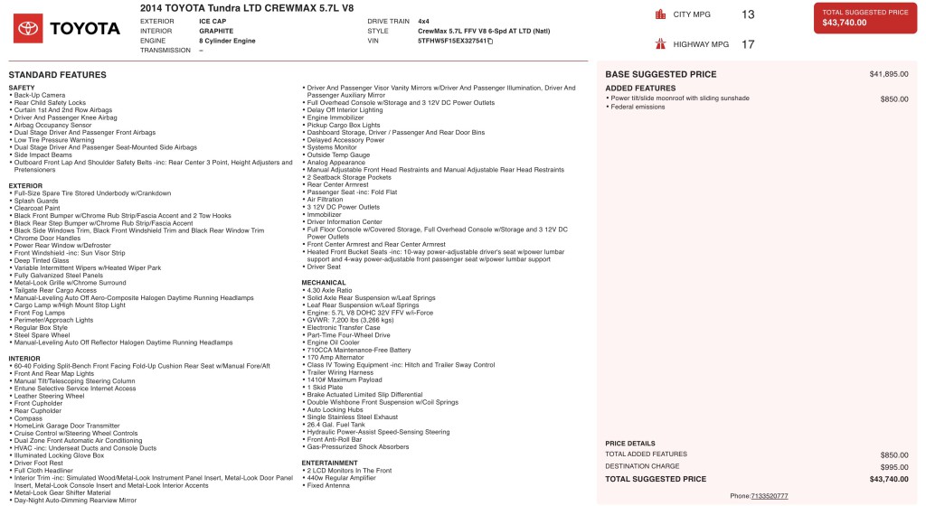 2014 Toyota Tundra Image 7