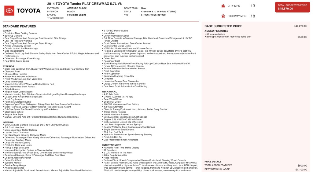 2014 Toyota Tundra Image 7