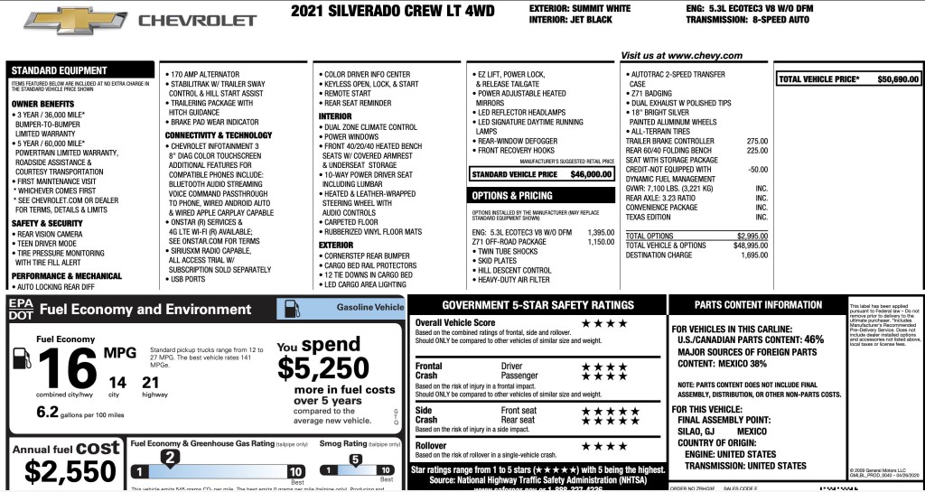 2021 Chevrolet Silverado 1500 Image 6