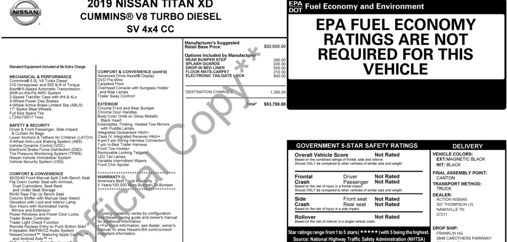 2019 Nissan Titan Image 6