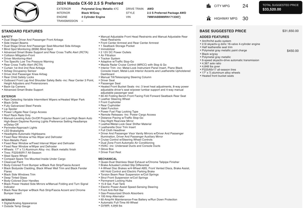 2024 Mazda CX-5 Image 6