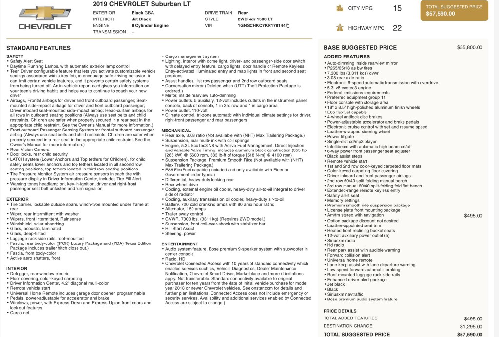 2019 Chevrolet Suburban Image 6