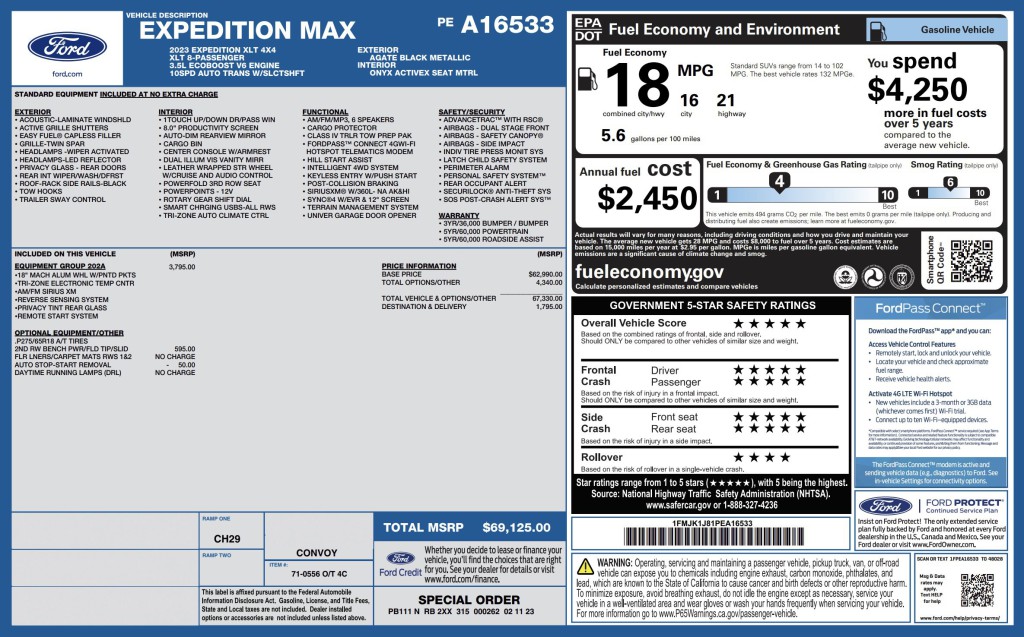 2023 Ford Expedition Image 3