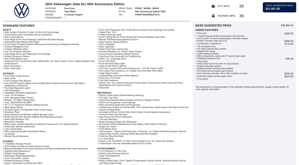 2024 Volkswagen Jetta Image 3