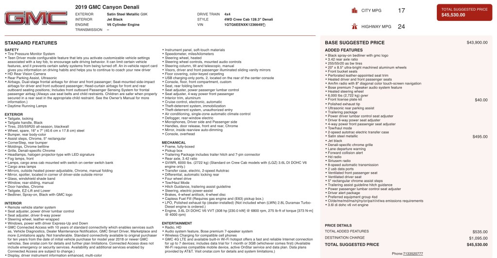 2019 GMC Canyon Image 3