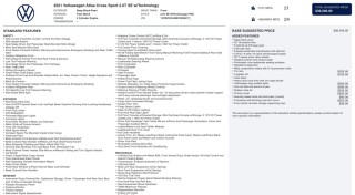 Image for 2021 Volkswagen Atlas Cross Sport 2.0T SE w Technology ID: 7065661