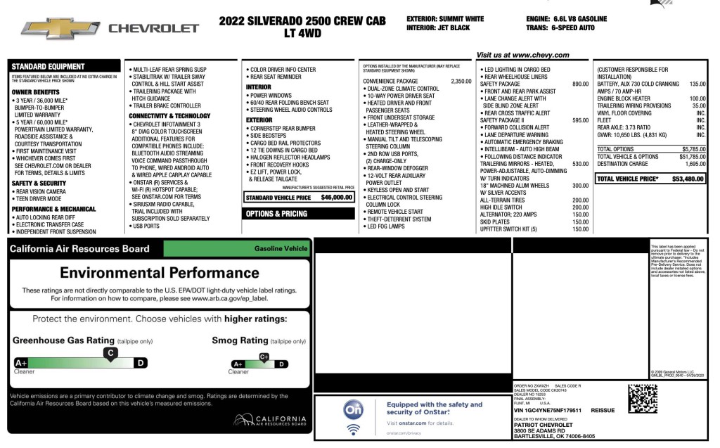 2022 Chevrolet Silverado 1500 Image 3