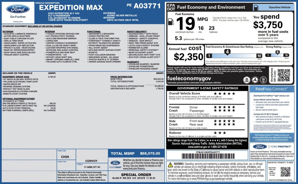 2023 Ford Expedition Image 3