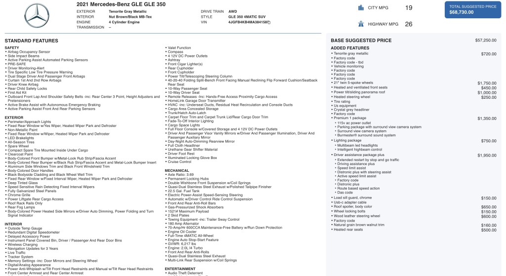 2021 Mercedes-Benz GLE-Class Image 6