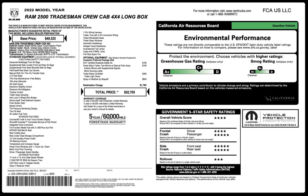 2022 RAM 2500 Image 9