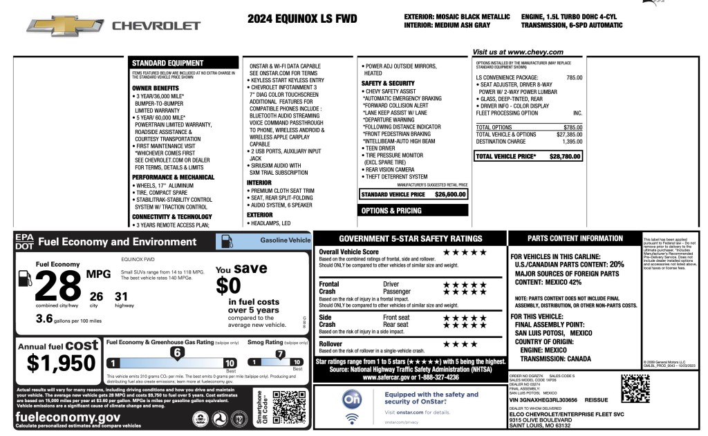 2024 Chevrolet Equinox Image 7