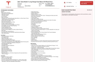 Image for 2021 Tesla Model 3 Long Range ID: 7117704