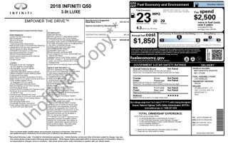 Image for 2018 INFINITI Q50 3.0t LUXE ID: 7125821