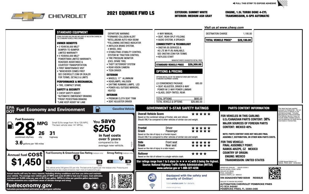 2021 Chevrolet Equinox Image 11