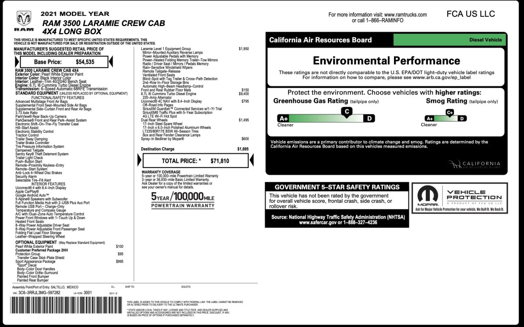 2021 RAM 3500 Image 11