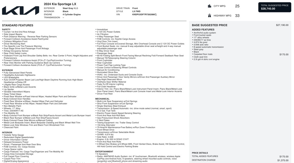 2024 Kia Sportage Image 11