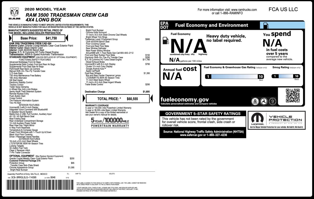 2020 RAM 3500 Image 3
