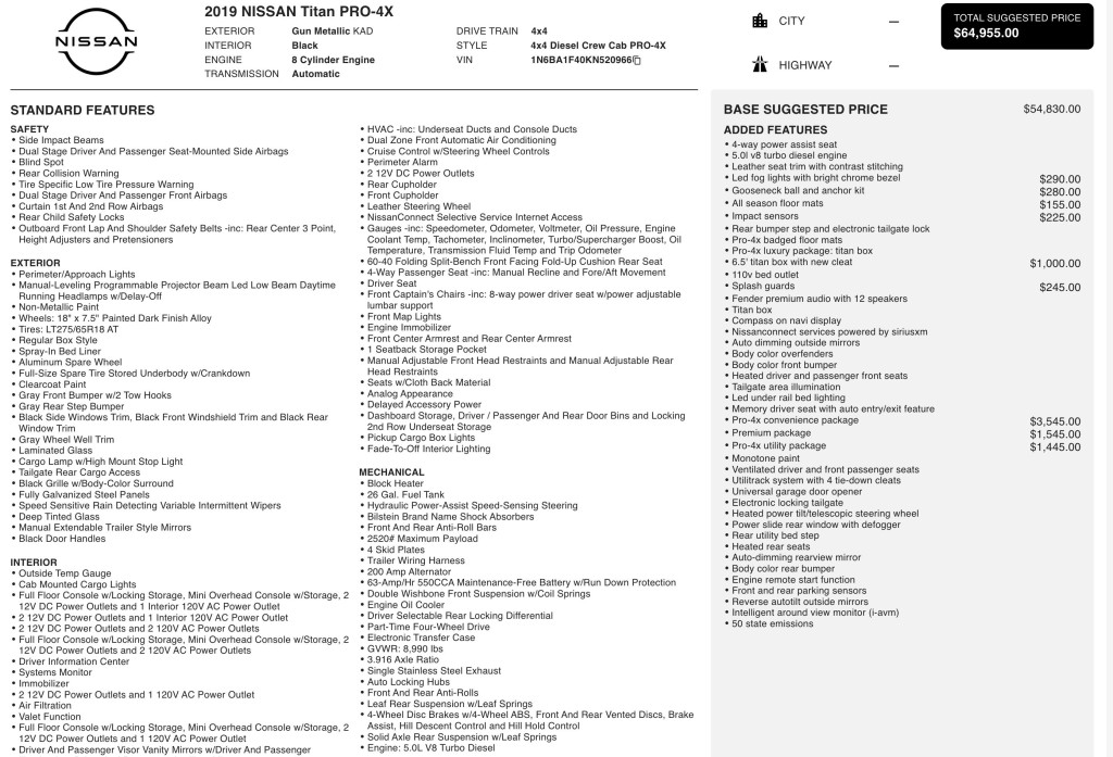 2019 Nissan Titan Image 7