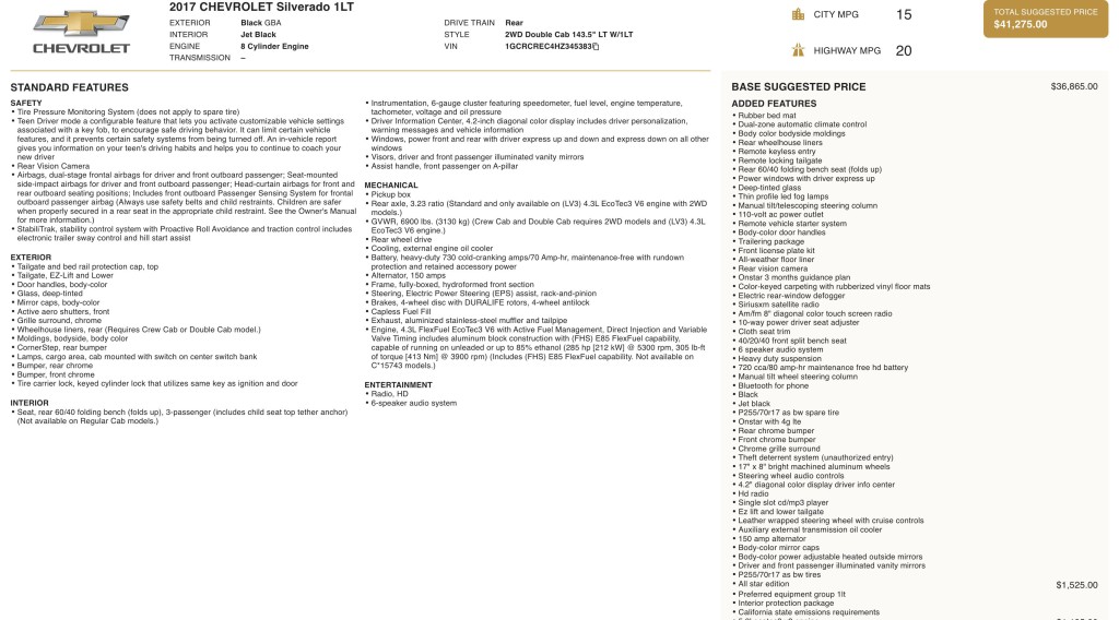 2017 Chevrolet Silverado 1500 Image 7