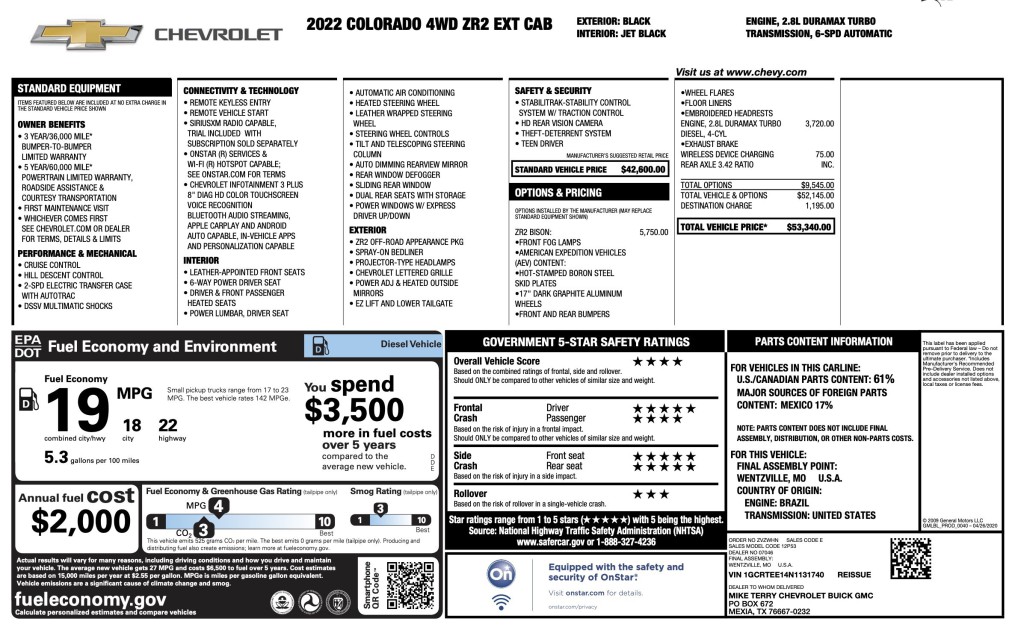 2022 Chevrolet Colorado Image 11