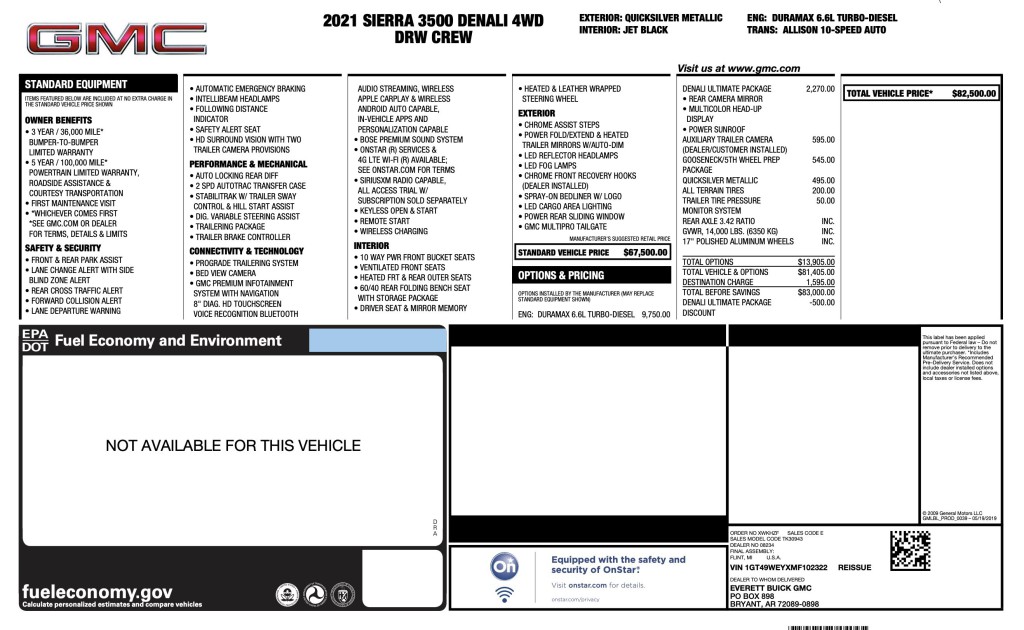 2021 GMC Sierra 3500 Image 11