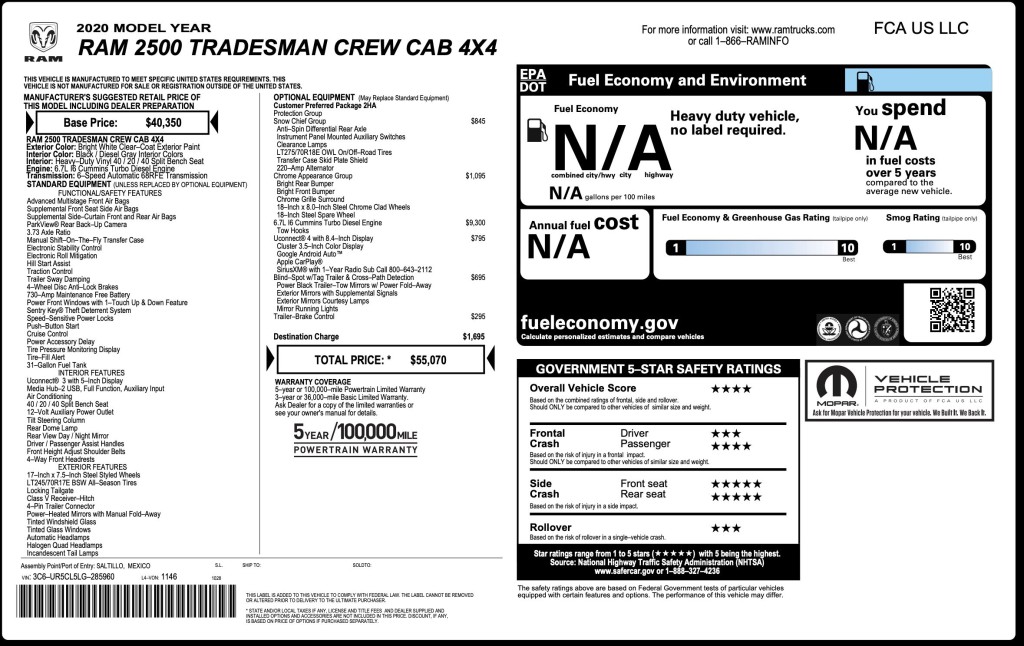 2020 RAM 2500 Image 3
