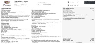 Image for 2014 Cadillac XTS Premium ID: 7194931