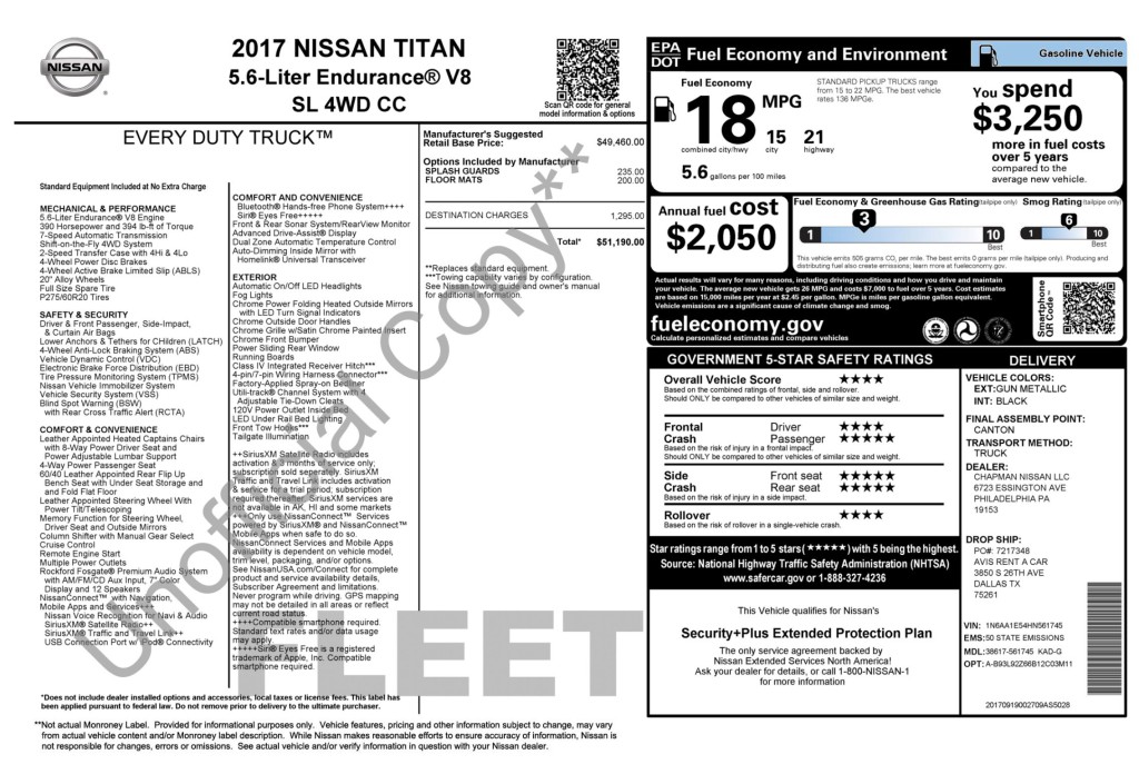 2017 Nissan Titan Image 3