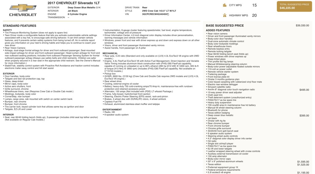 2017 Chevrolet Silverado 1500 Image 7