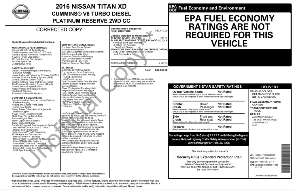 2016 Nissan Titan Image 6