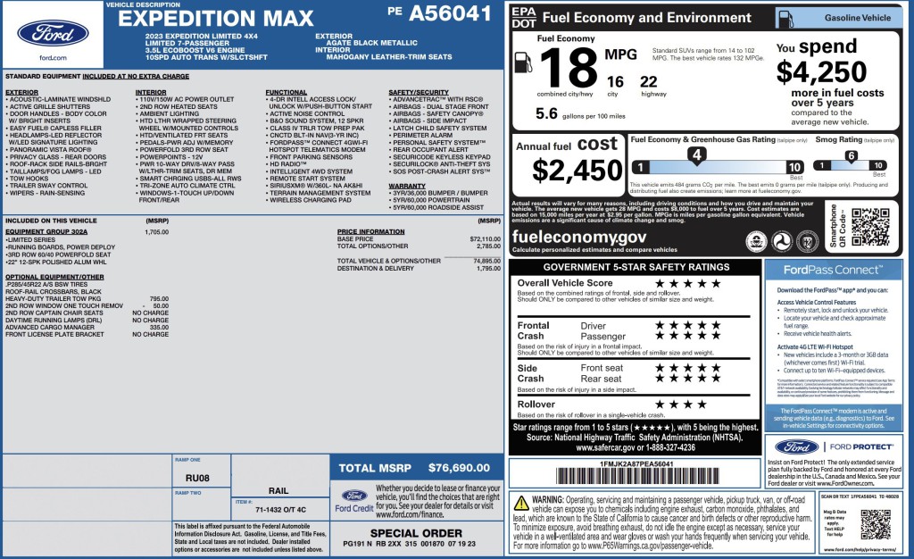 2023 Ford Expedition Image 6