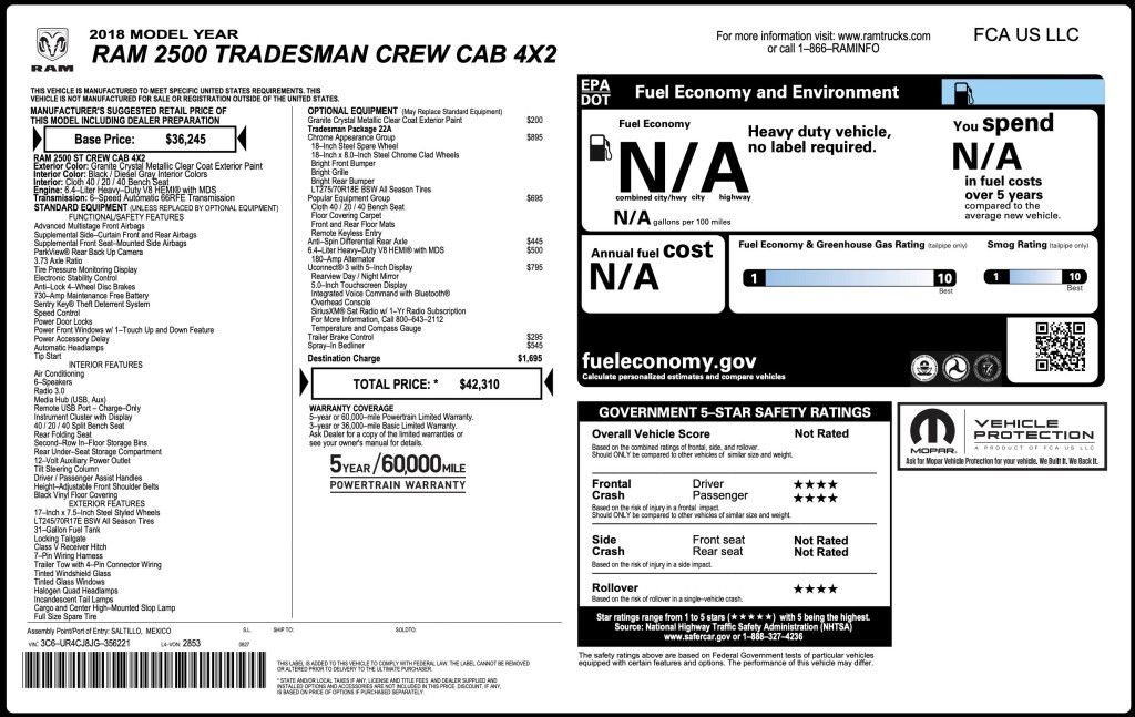 2018 RAM 2500 Image 6