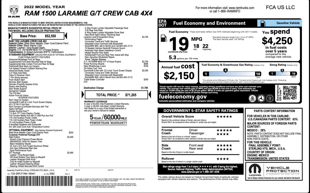 2022 RAM 1500 Image 7