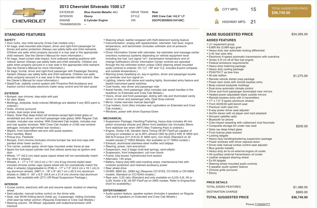 2013 Chevrolet Silverado 1500 Image 7