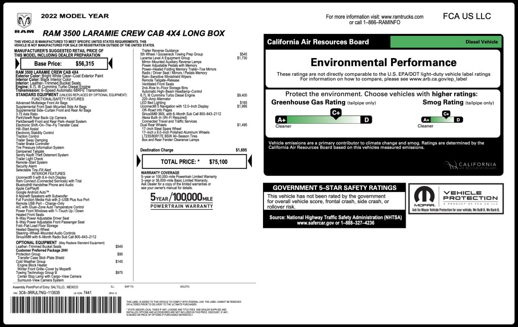 2022 RAM 3500 Image 3