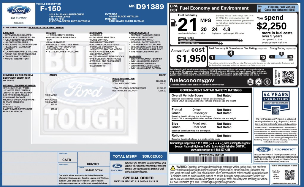 2021 Ford F-150 Image 6