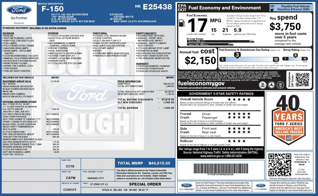2017 Ford F-150 Image 3