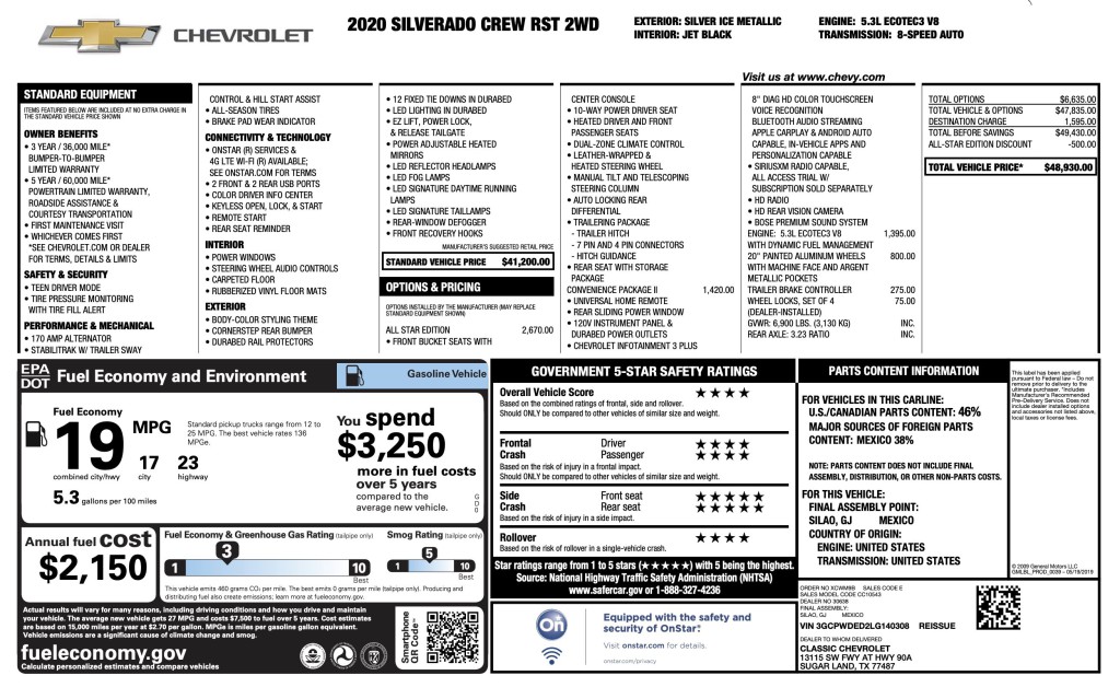 2020 Chevrolet Silverado 1500 Image 11