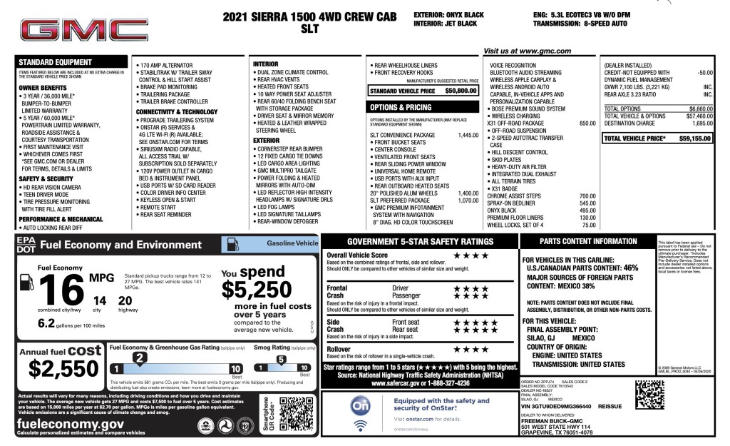 2021 GMC Sierra 1500 Image 7