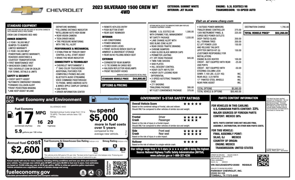 2023 Chevrolet Silverado 1500 Image 12